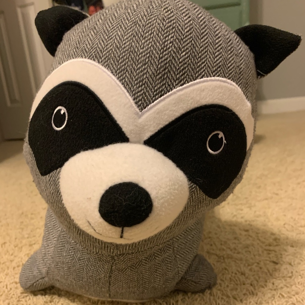 stuffed raccoon from target